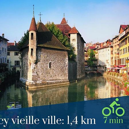 Homey Tidy - New / Proche Centre Annecy / Parking Gratuit / Logement Entierement Equipe Eksteriør billede