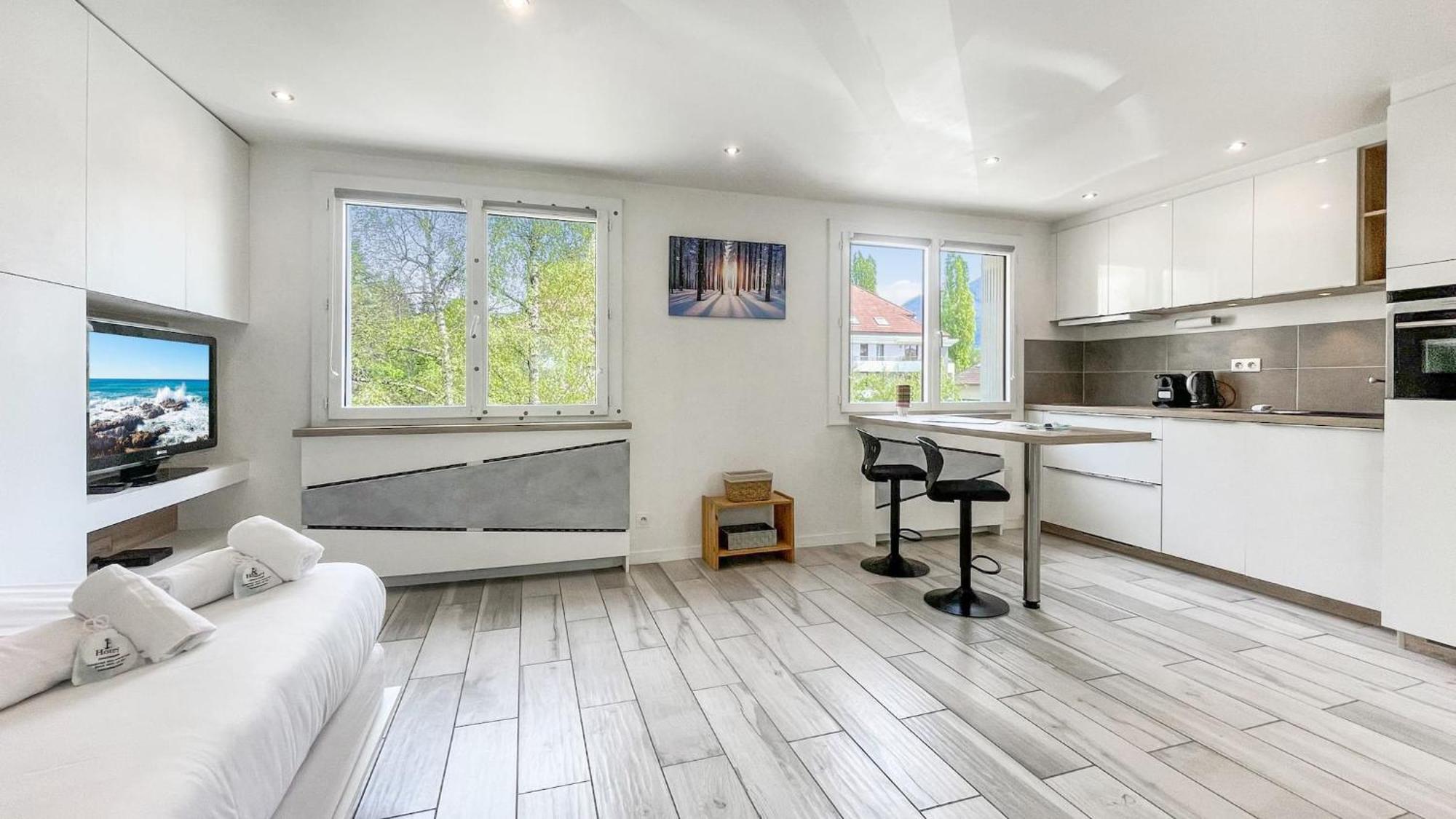 Homey Tidy - New / Proche Centre Annecy / Parking Gratuit / Logement Entierement Equipe Eksteriør billede